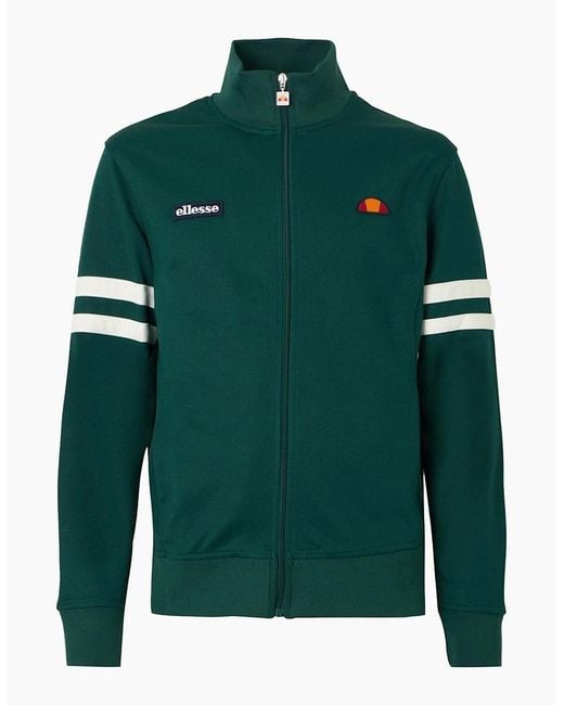 Ellesse Green Roma Track Top Jacket Dark for men