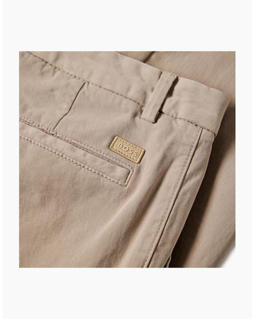 Boss Natural H Kane1 10271526 01 Straight Leg Trousers for men