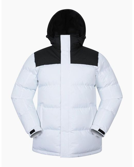 Mountain Warehouse White Snow Padded Jacket for men