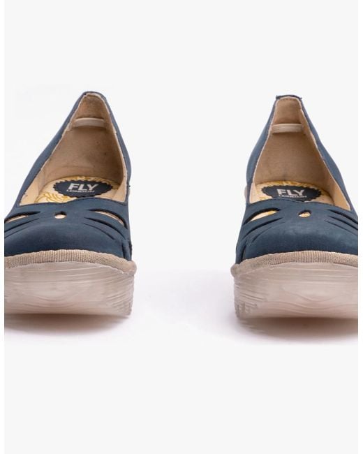 Fly London Blue Yubi480Fly Shoes
