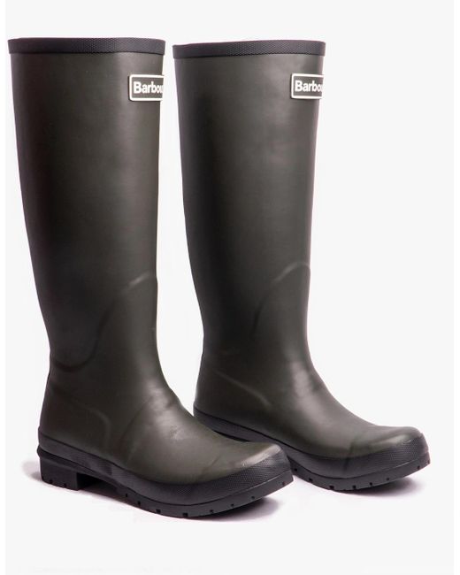 Barbour Black Abbey Wellington Boots