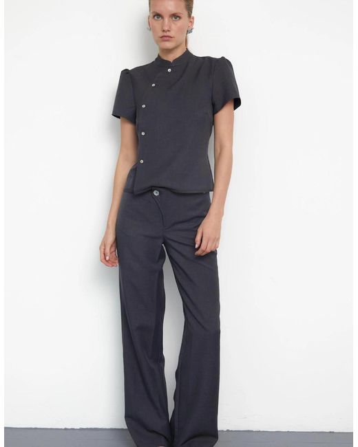 No Emotions UK Gray The Claudia Trousers