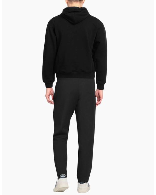 Moschino Black Double Smiley Hoodie for men