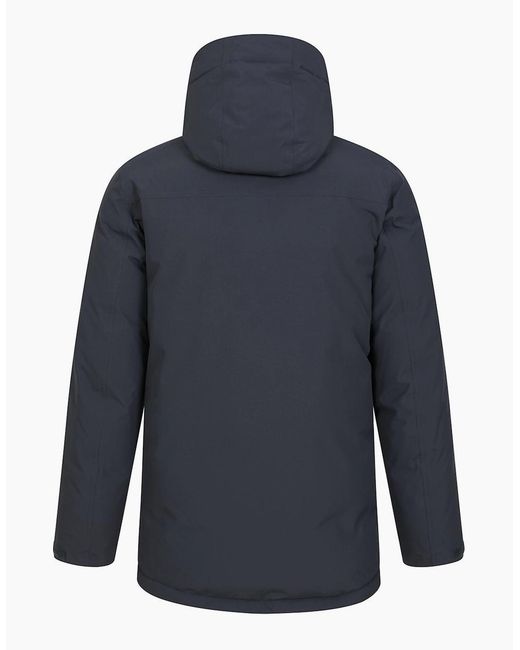 Mountain Warehouse Blue Concord Extreme Down Long Length Jacket for men