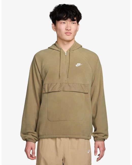 Nike Green Hooded Neck Raglan Sleeve Sweatshirt for men