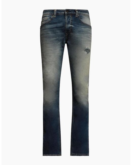DIESEL Blue Safado X Straight Leg Jeans for men