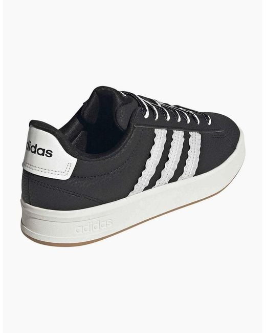 Adidas Black Grand Court 3.0 Trainers for men