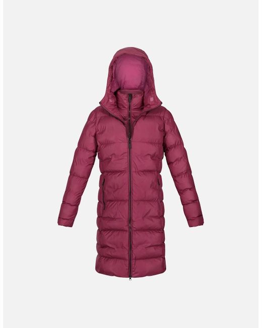 Regatta Red Ladies Pandia Ii Hooded Jacket
