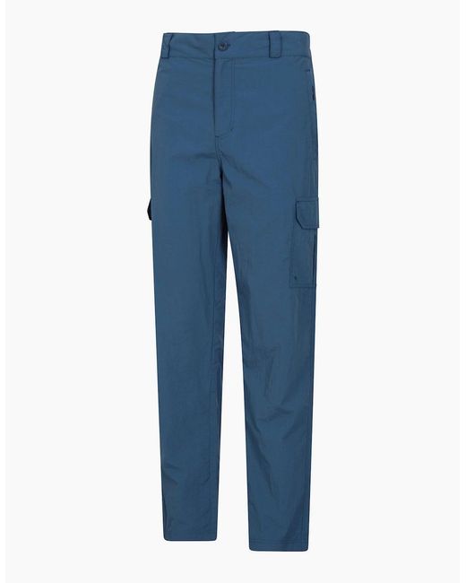 Mountain Warehouse Blue Explore Trousers for men