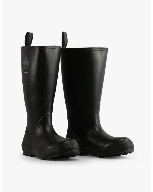 Muck Boot Black S Mudder Tall Rubber Wellington Moss