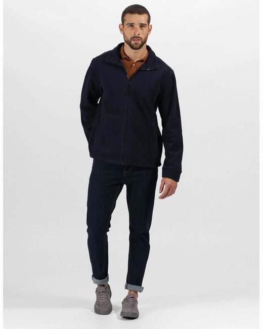 Regatta Blue Professional Full Zip Fleece Jacket for men