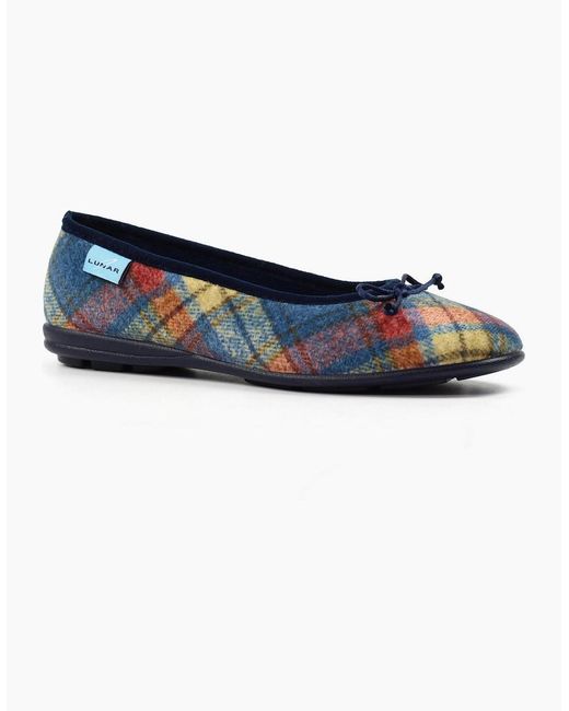 Lunar Blue Brie Slippers