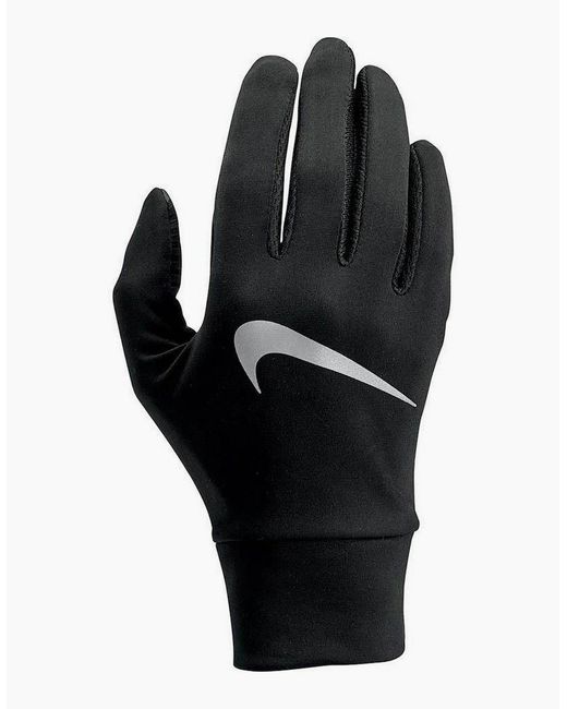 Nike Black Ladies Tech Lightweight Running Gloves
