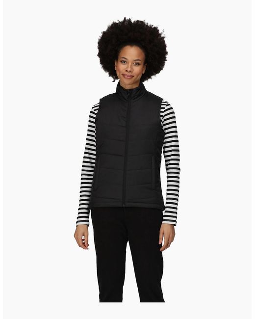Regatta Black Ladies Stage Insulated Bodywarmer