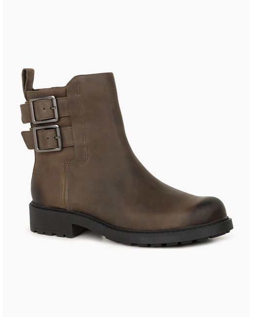 Clarks Brown Orinoco2 Bay Ankle Boots