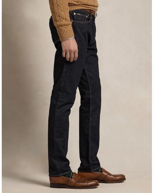 Polo Ralph Lauren Blue Sullivan Slim Fit Jeans 001 Rinse Stretch for men