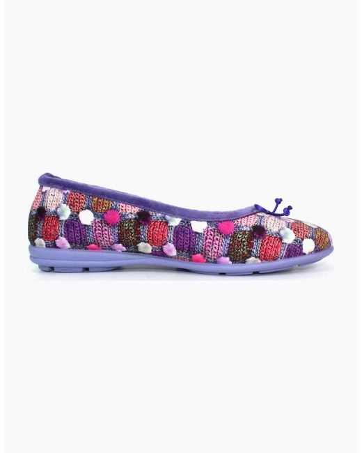 Lunar Purple Magic Slippers