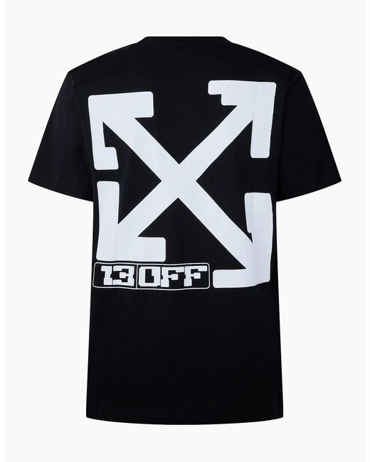 Off-White c/o Virgil Abloh Black Slim Fit T Shirt for men