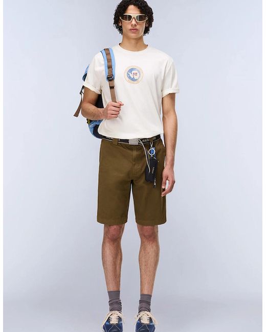 Napapijri Natural Phos Short Sleeve T-Shirt for men