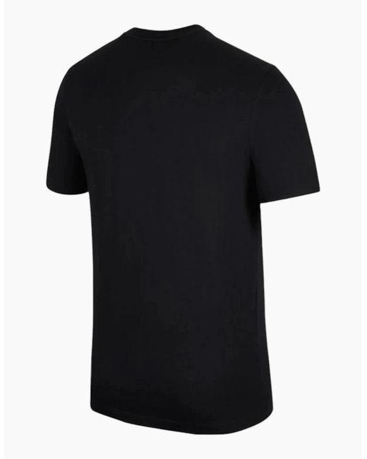 Nike Black Air Jordan Crew Neck T Shirts Athletic Cotton Summer Retro Casual Tee