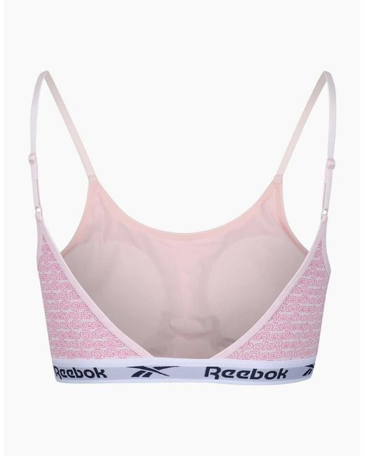 Reebok Pink Alta Crop Top
