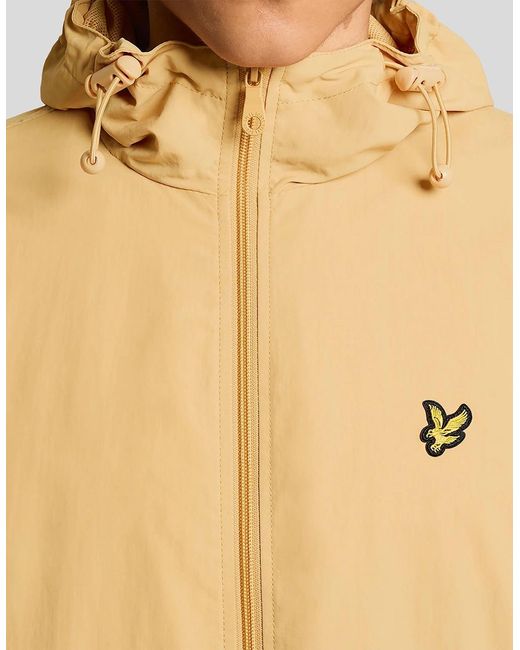 Lyle & Scott Natural Water Resistant Hooded Jacket for men