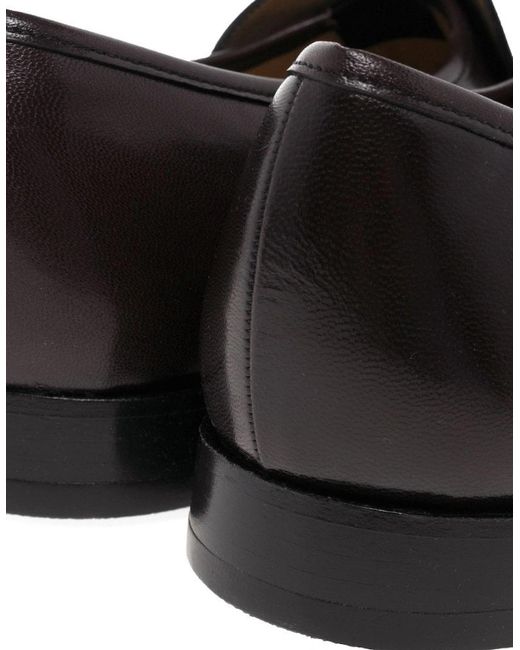 Barker Brown Jefferson Leather Loafers for men