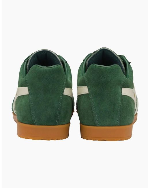 Gola Green Harrier Suede Casual Trainers for men