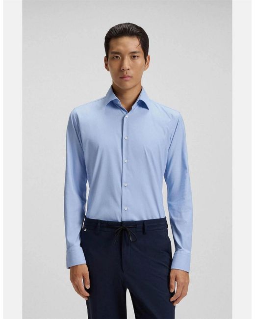 Boss Blue P Hank Kent C1 222 10241343 02 Oxford Shirt for men