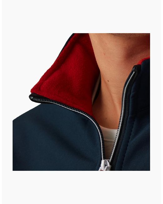Regatta Blue Professional Plain Double Layered Soft Shell Jacket for men
