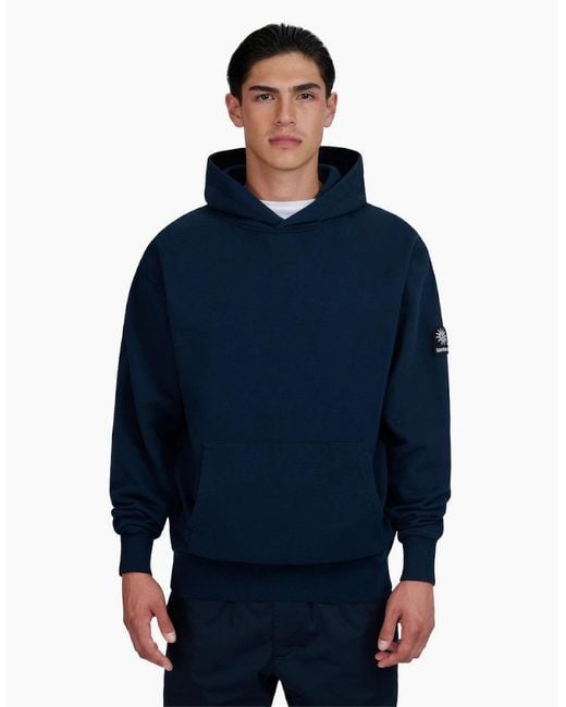 Sandbanks Blue Badge Logo Hoodie for men