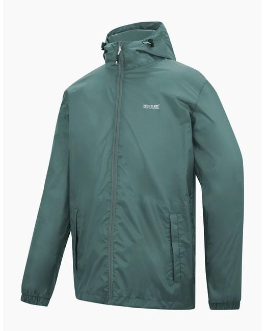 Regatta Green Pack It Iii Waterproof Jacket for men