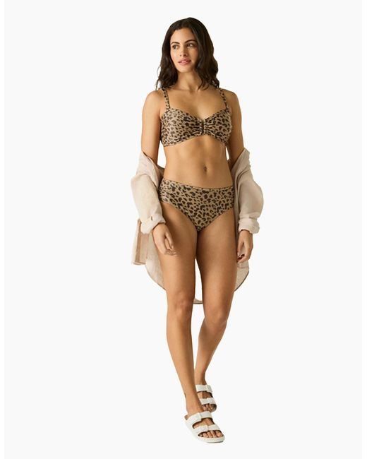 Regatta Natural Ladies Aceana Iii Leopard Print Bikini Top