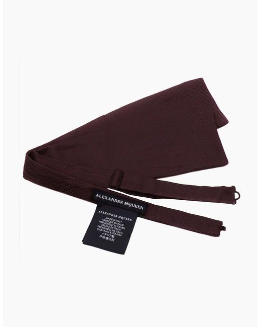 McQueen Brown Bow Tie for men