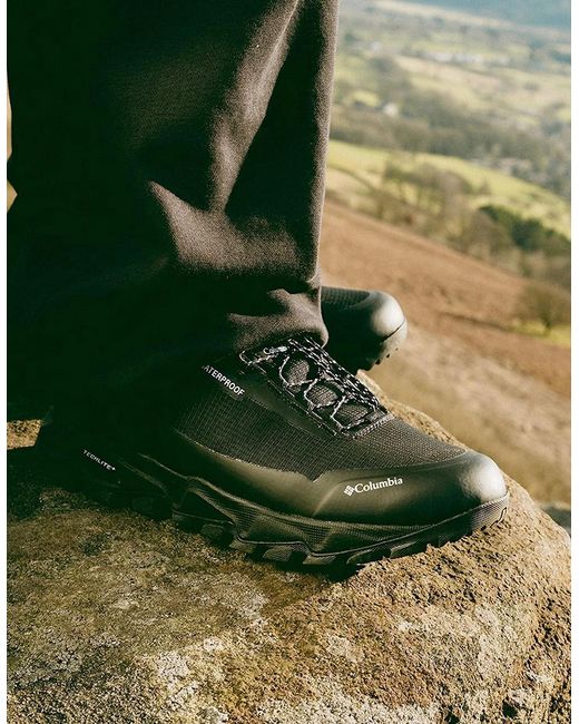 Columbia Black Trans Trail Waterproof Trainer
