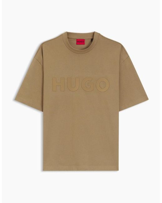 Boss Natural Hugo Dinkee T-Shirt S2-26 928 Overflow for men