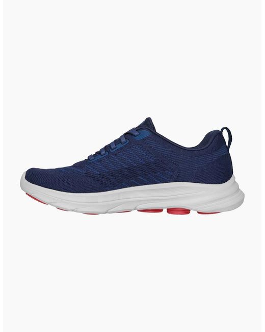 Skechers Go Walk Blue Go Walk 8 Day Trainers for men