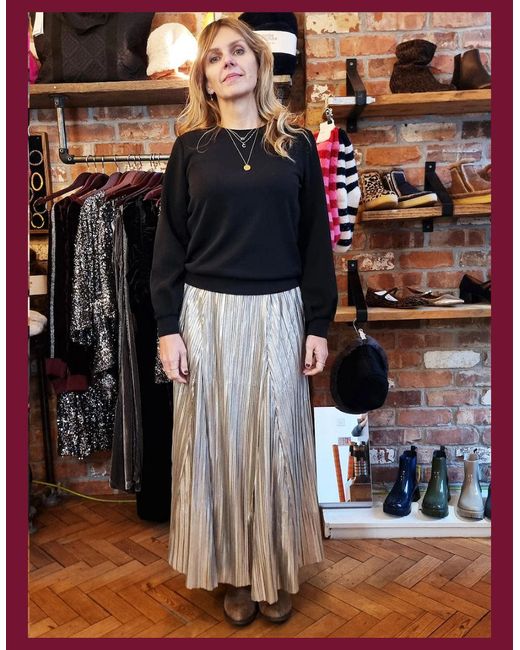 Nooki Design Metallic Daphne Skirt