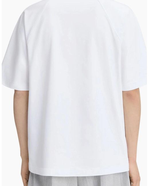 Jacquemus White 'Le T-Shirt Typo' T-Shirt for men