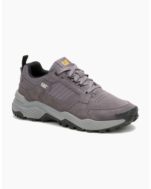 Caterpillar Gray Grapple Suede P726649 Tornado Shoes for men