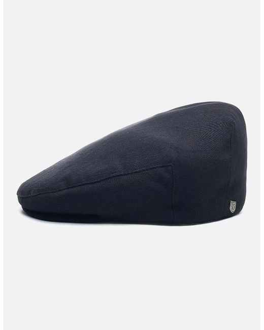 Brixton Blue Hooligan Flat Cap for men