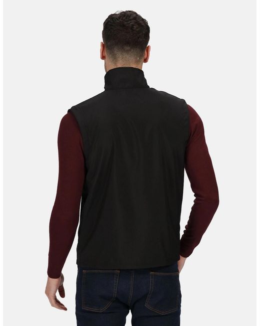 Regatta Black Professional Classic Lightweight Softshell Bodywarmer for men