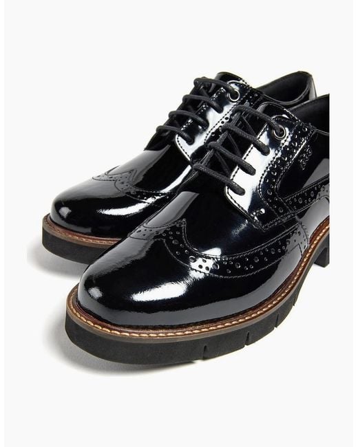 Pod Black Kacey Brogues