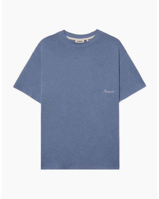Pompeii3 Blue Admission Letter Marengo T-Shirt for men