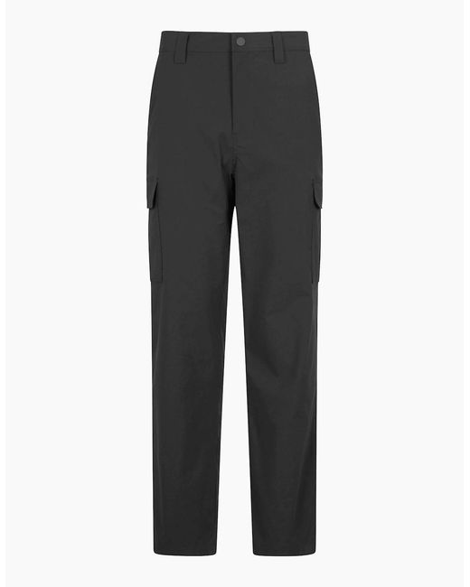 Mountain Warehouse Gray Delta Stretch Cargo Trousers for men