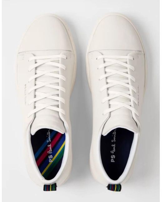 Paul Smith Natural Ps Lee Tape Trainers 01 for men