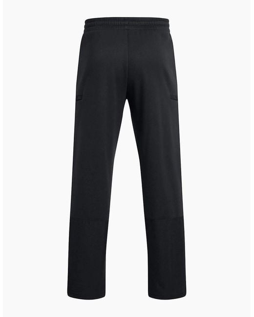 Under Armour Blue Curry Solid Patterned Running Pants for men