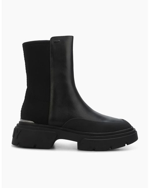DKNY Black Fleming Winter Boots