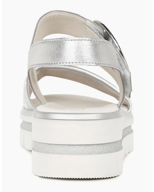 Gabor Metallic Amarillo Sandals