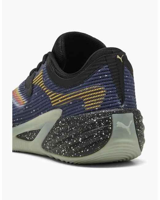 PUMA Blue All Pro Nitro 2 E.T. Basketball Trainers for men
